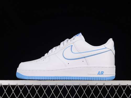 300DV0788101AIR FORCE 1 LOW WHITEWHITEUNIVERSITY BLUEWOMAN3639MAN4045