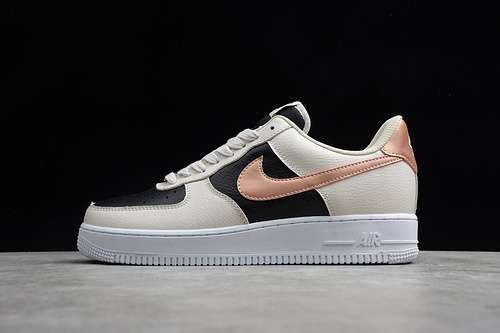 300DB5080200AIR FORCE 1 LOW BEIGEBLACKCOPPER ORIGINAL QUALITYWOMAN3639MAN4045
