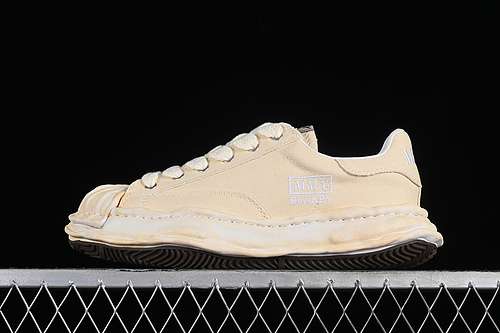 400MMY WAYNE ORIGINAL SOLE LEATHER LOW SNEAKER WHITECREAMMAN3945