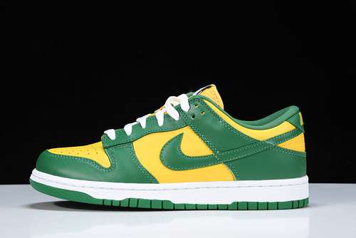 380CU1727700SB DUNK LOW SP BRAZIL VARSITY MAIZEPINE GREENWHITEUNISEX3646