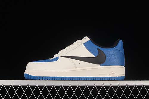 300HG1136022AIR FORCE 1 07 LOW BEIGEBLUEBLACKWOMAN3639MAN4045