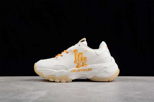 280NY MLB CASUAL SPORTS SHOES WHITEWHITEORANGEWOMAN3539MAN4045