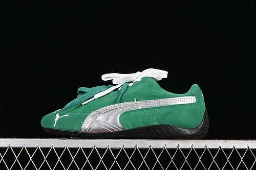 23039739701THE OPEN PRODUCT X PUMA SPEEDCAT GREENWHITESILVERWOMAN35539MAN4045