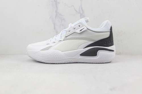 300PUMA CLYDE HARDWOOD WHITEWHITEBLACKMAN4045