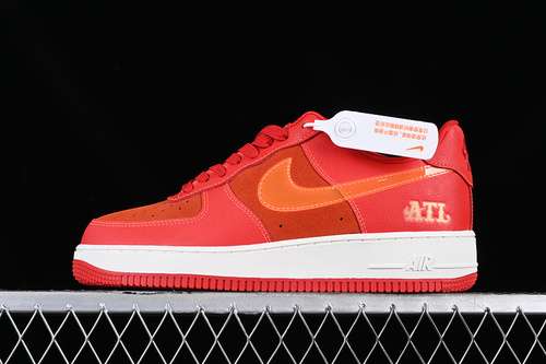 280FD8306657AIR FORCE 1 07 LOW ORANGEREDWHITEWOMAN3639MAN4045