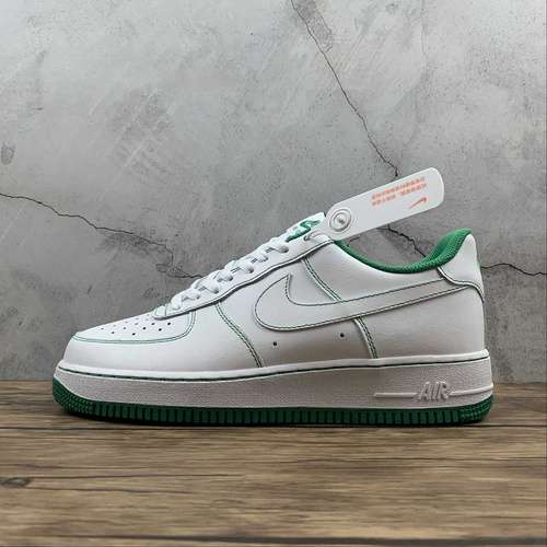 270CV1724103AIR FORCE 1 LOW 07 CONTRAST STITCH WHITEWHITEPINE GREENUNSIEX3645