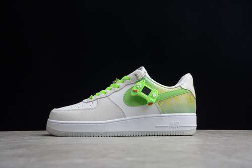 340DA8302555AIR FORCE 1 LOW 07 ESS GAMEGAME BOY WHITEWHITEGREENWOMAN3639MAN4045