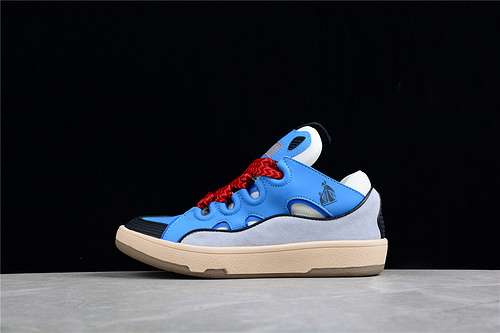 460LANVIN CURB CASUAL SNEAKERS BLUEBLACKREDBEIGEWOMAN3539MAN4045