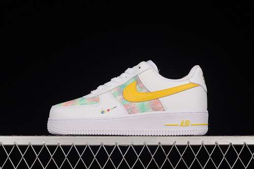300CH3512002AIR FORCE 1 LOW 07 WHITEWHITEYELLOWWOMAN3640