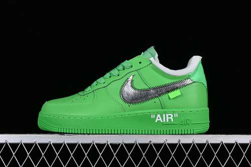 380NEW YORK BROOKLYN MUSEUM X OW X AIR FORCE 1 07 LOW LIGHT GREEN SPARKUNSIEX36475