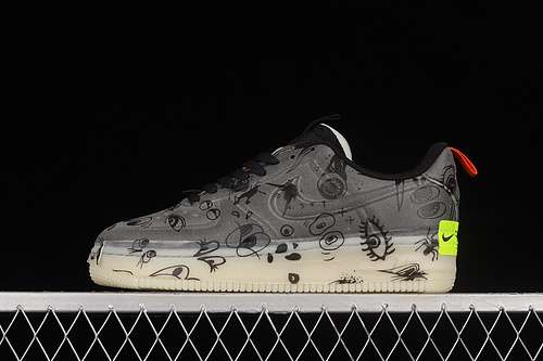 360DC8904001AIR FORCE 1 EXPERIMENTAL BLACKBLACKWHITEWOMAN3639MAN4045