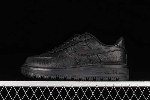 280DB4109002AIR FORCE 1 LOW LUXE BLACKBLACKBUCKTANGUMMAN4046