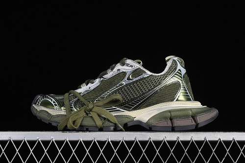480W3XL53191BALENCIAGA PHANTOM SNEAKER GREENSILVERWOMAN3539MAN4046