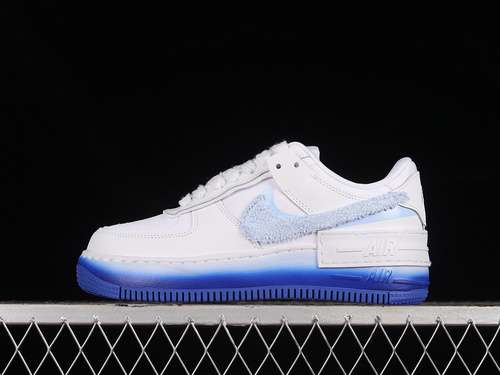 280FJ4567100AIR FORCE 1 SHADOW WHITEBLUE TINTPINK SPELLRACER BLUEWOMAN35540