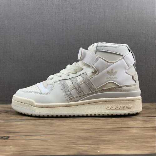 300FY4576FORUM 84 HIGH GREY ONEORBIT GREYFOOTWEAR WHITEWOMAN3639MAN4045