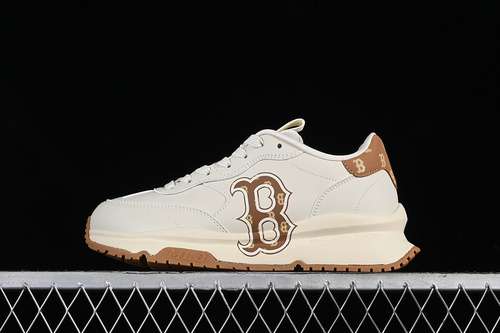 2403ASHCRM3N43BRSNY MLB CHUNKY RUNNER DENIM MONOGRAM WHITEBROWNWOMAN3539MAN4045