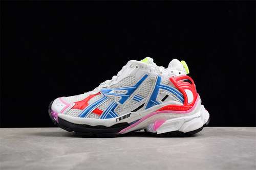 680W3RB69645BALENCIAGA RUNNER KITH FOUR COLOR WHITEBLUEORANGEGREYUNISEX3646