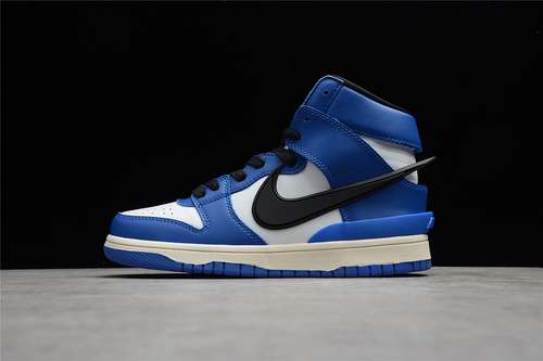 400CU7544400AMBUSH X SB DUNK HIGH DEEP ROYAL BLUEWHITEPALE IVORYBLACKUNISEX3646