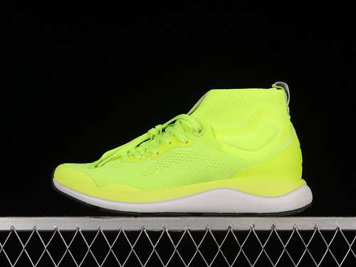360LULULEMON CHARGEFEEL WORKOUT MID FLUORESCENT GREENWHITEWOMAN3640
