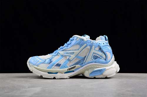 620W3RB29744BALENCIAGA 70 21SS CASUAL SHOES BLUEWHITEBLACKWOMAN3539MAN4046
