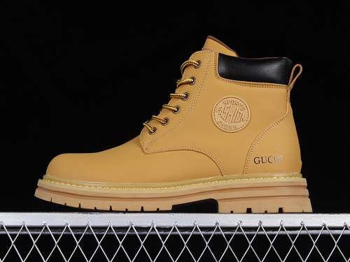 3809Y9209666GUCCI CASUAL FASHION TREND MARTIN BOOTS BROWNBROWNBLACKWOMAN3539
