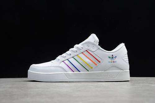 280FX0625HARDCOURT LOW SHOES CLOUD WHITEMULTICOLORWOMAN3639MAN4044