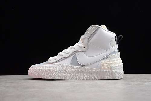 149146157BV0072100SACAI X BLAZER MID WHITEGREYMAN4046