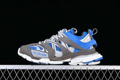 600W3AD54112BALENCIAGA TRACK SNEAKER TESS S GOMMA RES BI ALVTIS EFF NUBUKTIS E WHITEBLUE