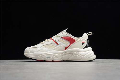 290F12W124156FGJFILA FASHION SNEAKERS BEIGEREDBLACKWOMAN35540