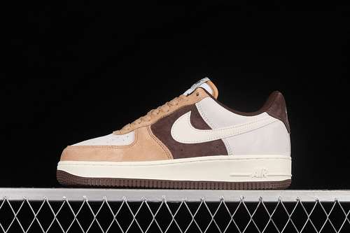 320BL3099233AIR FORCE 1 LOW 07 BROWNKHAKIWHITEWOMAN3639MAN4045