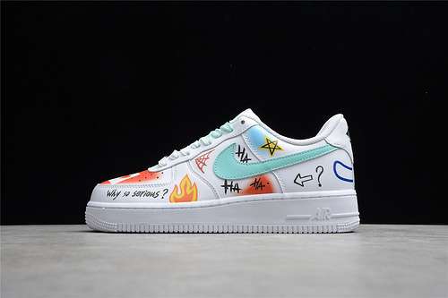 330CW2288111AIR FORCE 1 LOW 07 WHITEWHITEMULTICOLORWOMAN35539MAN4045