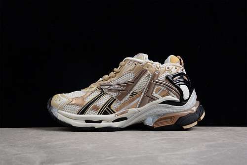 750677402W3RN11125BALANCIAGA RUNNER SNEAKERS WHITEBROWNWOMAN3539MAN4046