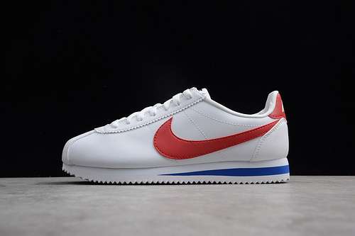 807471103CLASSIC CORTEZ LEATHER FORREST GUMP WHITEVARSITY REDUNISEX36445OG00110