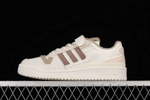 270GY4126FORUM 84 LOW FLEECE WHITEBROWNBEIGEWOMAN3639MAN4045