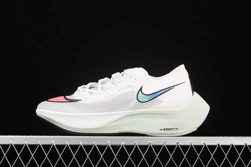 260AO4568168ZOOMX VAPORFLY NEXT WHITEBLUEPINKWOMAN3639MAN4045