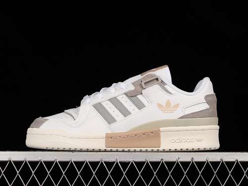 330GX2159FORUM 84 LOW SHOES WHITEGREYBEIGEWOMAN3639MAN4045