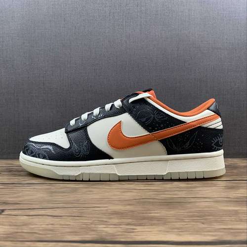 480DD3357100SB DUNK LOW HALLOWEEN SAILSTARFISHBLACKWOMAN3639MAN4046