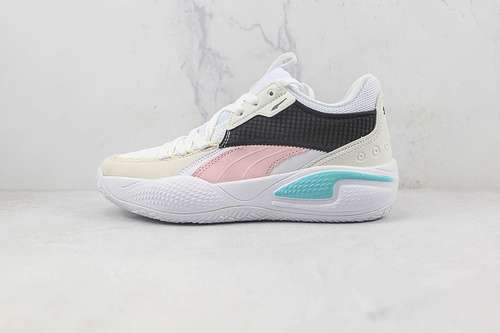 300PUMA CLYDE HARDWOOD WHITEBLACKPINKBLUEMAN4045