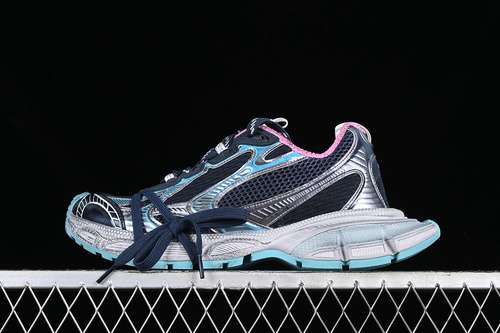 480W3XL51245BALENCIAGA PHANTOM SNEAKER SILVERBLUEPINKWOMAN3539MAN4046