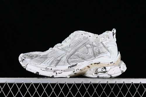 480W3RA99001BALENCIAGA RUNNER KITH FOURCOLOR WHITEGREYBLACKWOMAN3539MAN4046