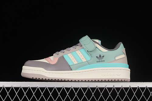 320GX4574FORUM 84 LOW SHOES GREYGREENPINKWOMAN3639MAN4045