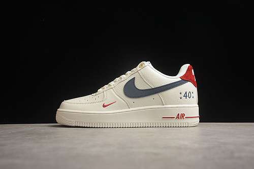 320BS9055740AIR FORCE 1 07 LOW BEIGRREDBLACKWOMAN3639MAN4045