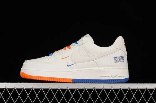 320NA2022003AIR FORCE 1 LOW 07 BEIGEBLUEORANGEWOMAN3639MAN4045