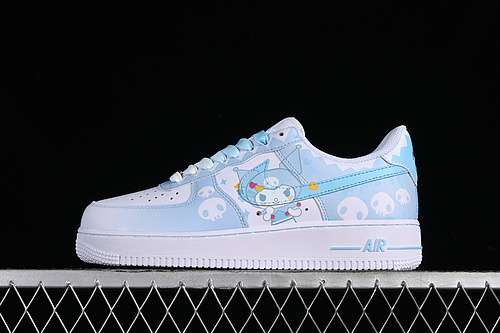 320CW2288111DORAEMON AIR FORCE 1 07 LOW WHITEBLUEWOMAN3639MAN4045