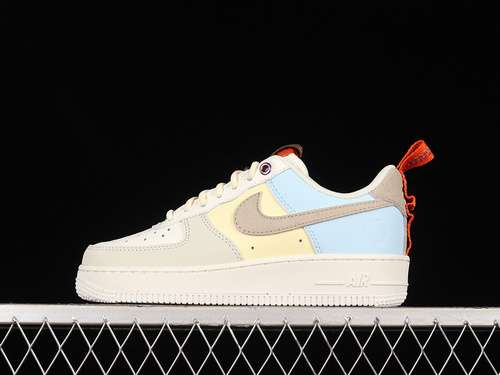 320DX6042111AIR FORCE 1 LOW 07 LX SAILLIGHT YELLOWBLUEWOMAN3639MAN4045