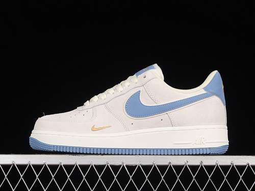 340KK5636210AIR FORCE 1 LOW 07 BEIGEBLUEYELLOWWOMAN3639MAN4045