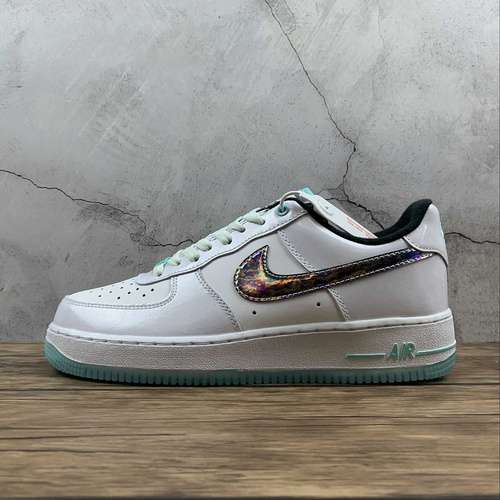 270DD9613100AIR FORCE 1 LOW 07 LV8 ABALONE WHITEBARELY GREENLIGHT DEWTROPICAL TWIST