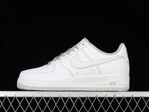 340DG2296004AIR FORCE 1 LOW 07 WHITEWHITELIGHT GREYWOMAN3639MAN4045