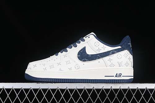 340LU0251133LOUIS VUITTON AIR FORCE 1 07 LOW WHITEBLUEWOMAN3639MAN4045