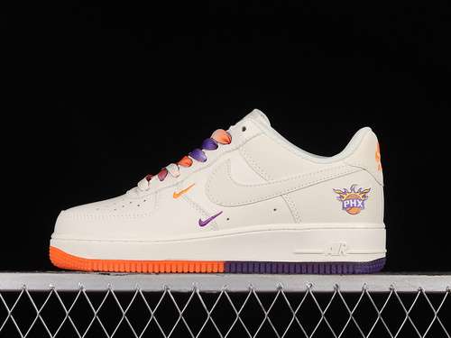 340PH8659001AIR FORCE 1 07 LOW BEIGEBLUEORANGEWOMAN3639MAN4045